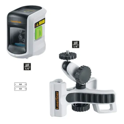 LASER A LINEE INTERSECANTI VERDI LASERLINER SMARTVISION-LASER SET