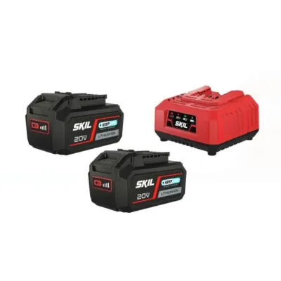 POWER KIT 1 SKIL 3112BA CARICATORE + 2 BATTERIE 4,0Ah