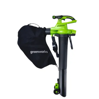 Soffiatore/Aspiratore Greenworks GD40BVIIK4 40V con Batteria 4Ah